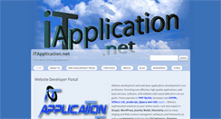 Desktop Screenshot of itapplication.net